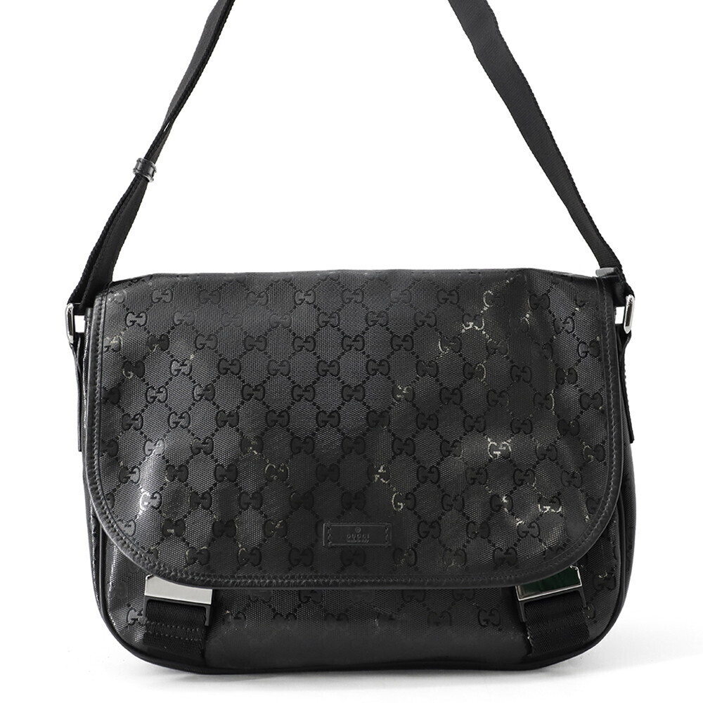 Gucci GG Imprime Shoulder Bag Crossbody Black